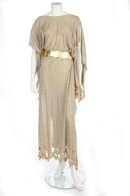 Lot 210 - A Thierry Mugler medieval-style cutwork jersey...