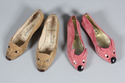 Lot 304 - Fourteen pairs of summery designer shoes,...