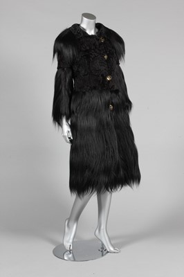 Lot 336 - A Furs Renee black asktrakhan and monkey-fur...