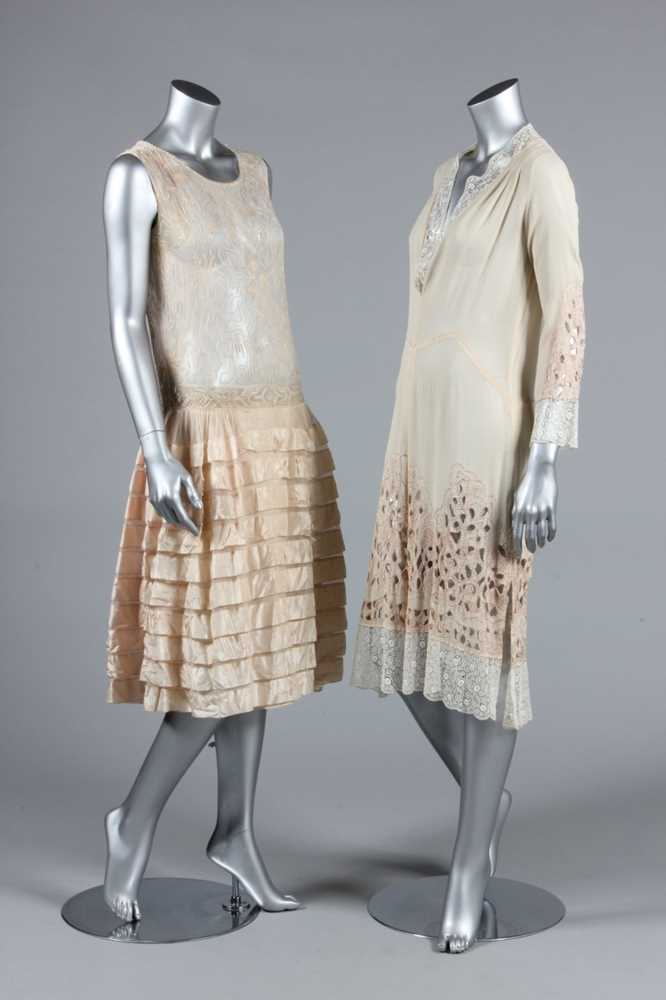 Ivory Chiffon & Handmade Rose Gown