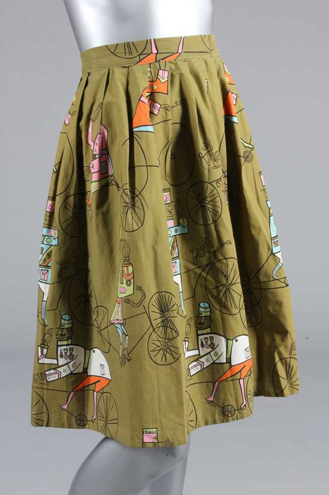 Lot 394 - A panel of printed cotton Beatles fabric, mid...