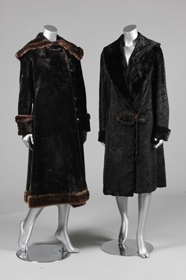 Lot 413 - Two rare Redfern coats, circa 1918, labelled...