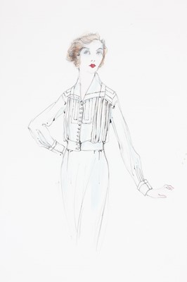 Lot 457 - A Lucile studio sketch for the Sears Roebuck...