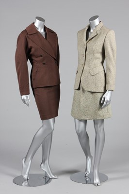 Lot 295 - Two Alaia suits, circa 1986-7, both labelled,...