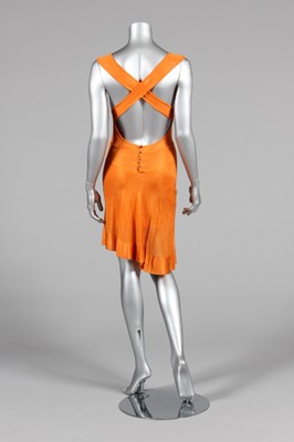 Lot 296 - A group of Azzedine Alaia tangerine knitted...