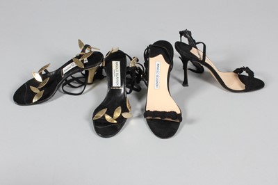 Lot 301 - Manolo Blahnik shoes, 1990s-early 2000s,...